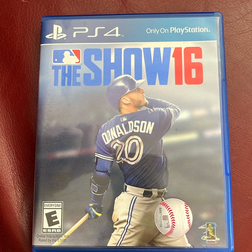 🎮 PS4 MLB Show 16 video Game